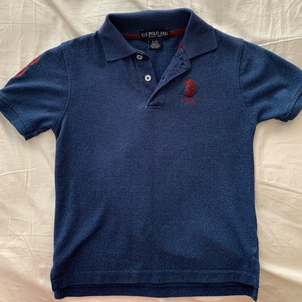 US Polo Assn. Navy kids Polo shirt